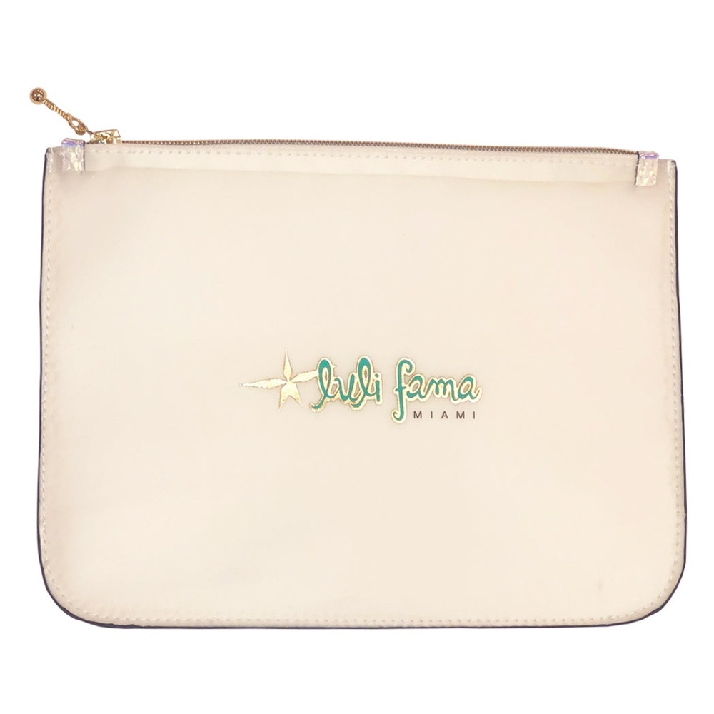 Luli Fama Clear Bikini/Cosmetic Bag
